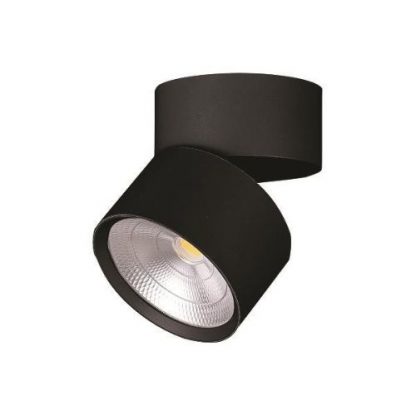 ΦΩΤΙΣΤΙΚΟ ΚΙΝΗΤΟ ΟΡΟΦΗΣ ΚΥΛΙΝΔΡΟΣ LED 15W 4000K ΜΑΥΡΟ PLUS