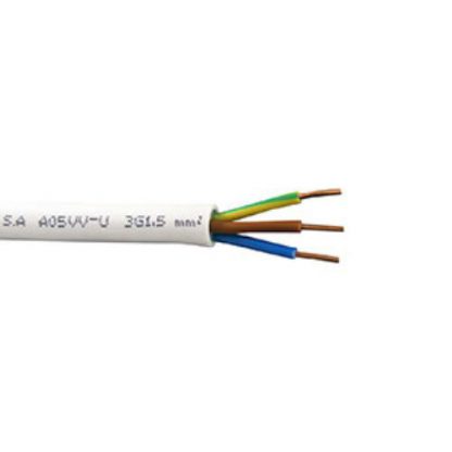 ΚΑΛΩΔΙΟ ΔΥΣΚΑΜΠΤΟ A05VV-U (NYM) 3X1.5mm 100m