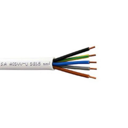 ΚΑΛΩΔΙΟ ΔΥΣΚΑΜΠΤΟ A05VV-U (NYM) 5X1.5mm 100m