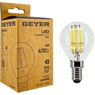 Λάμπα LED Σφαιρική Filament G45 4W E14 4000K 470lm