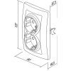 ΠΡΙΖΑ ΣΟΥΚΟ ΔΙΠΛΗ 2P+E 16A 250V~ KS NB - Image 2