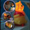 Winnie Pooh Παιδικό Φωτιστικό Κομοδίνου Και Φακός LED
