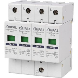 ΑΝΤΙΚΕΡΑΥΝΙΚΟ 3Ρ+Ν 20ΚΑ (IN 10KA) SPD5-10/4