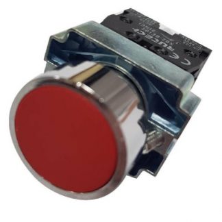 ΜΠΟΥΤΟΝ Φ22 ΜΕΤΑΛΛΙΚΟΣ ΚΟΚΚΙΝΟ LAY5A-R / ΧΒ2-ΒΑ42