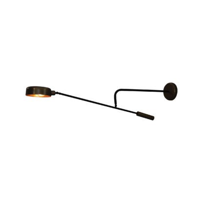 Φωτιστικό ΤΟΙΧΟΥ HL-3538-1 L WADE BLACK WALL LAMP