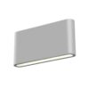 ΑΠΛΙΚΑ LED 2Χ6W 3000K SLIM ΓΚΡΙ - Image 2