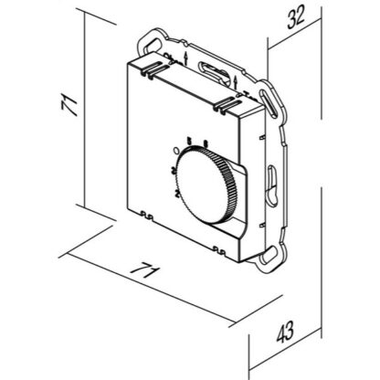 ΘΕΡΜΟΣΤΑΤΗΣ ΘΕΡΜΑΝΣΗΣ 10A 230V~ TI XO LOGIQ - Image 3