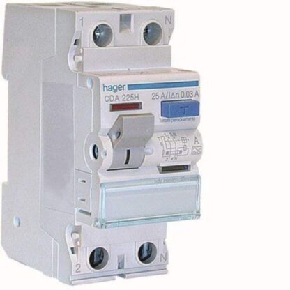 ΡΕΛΕ ΔΙΑΡΡΟΗΣ ΤΥΠΟΥ A 30mA 2X25Α