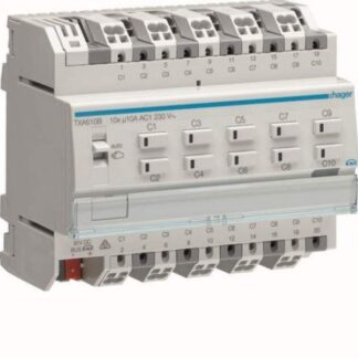 ΕΝΕΡΓΟΠΟΙΗΤΗΣ KNX 10 ΕΝΤΟΛΩΝ ΦΩΤΙΣΜΟΥ / 5 ΡΟΛΩΝ EASY 10Α