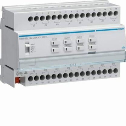ΕΝΕΡΓΟΠΟΙΗΤΗΣ KNX 16 ΕΝΤΟΛΩΝ ΦΩΤΙΣΜΟΥ / 8 ΗΛΕΚΤΡΙΚΩΝ ΡΟΛΩΝ EASY 16Α C LOAD