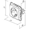 ΠΡΙΖΑ ΣΟΥΚΟ 2P+E 16A 250V~ PW XO LOGIQ - Image 3