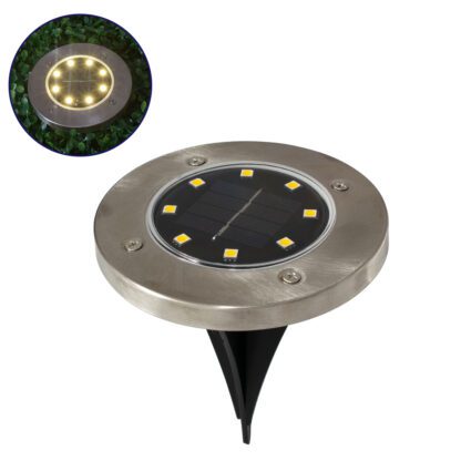 Αυτόνομο Ηλιακό Φωτιστικό Κήπου LED SMD 3W 170lm με Ενσωματωμένη Μπαταρία