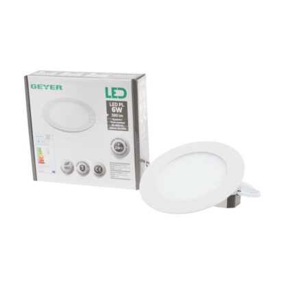 ΦΩΤΙΣΤΙΚΟ ΟΡΟΦΗΣ ΧΩΝΕΥΤΟ ΤΥΠΟΥ PL LED 6W 4000K 380LM Φ100MM - Image 3
