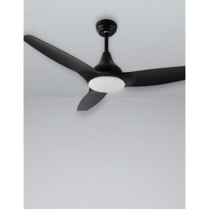 Ανεμιστήρας Οροφής με LED 122 εκ 40W 3 φτερά ABS μαύρο - Image 6