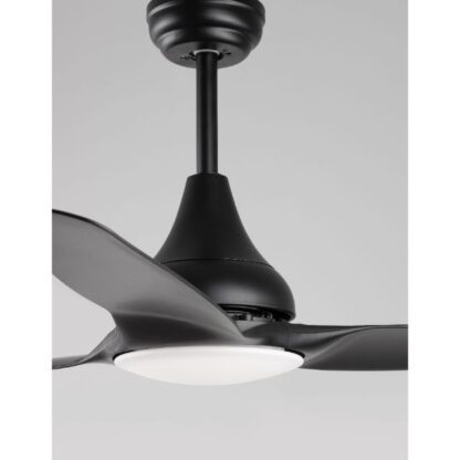Ανεμιστήρας Οροφής με LED 122 εκ 40W 3 φτερά ABS μαύρο - Image 4