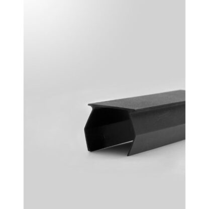 COVER για μαγνητική ράγα μαύρο PVC - Image 2