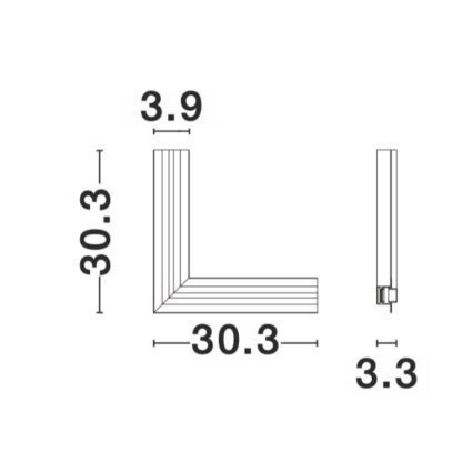 Γωνία Q-Connector για Χωνευτή Ράγα 9136303 - Image 6