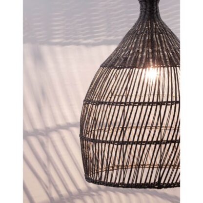 Κρεμαστό Φωτιστικό Οροφής Destin γκρι rattan - Image 10