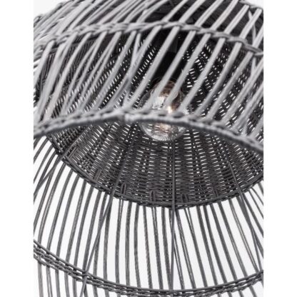 Κρεμαστό Φωτιστικό Οροφής Destin γκρι rattan - Image 8