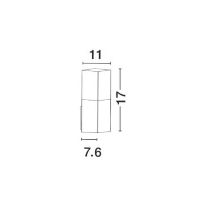 Απλίκα Stick ανθρακί λευκό - Image 3
