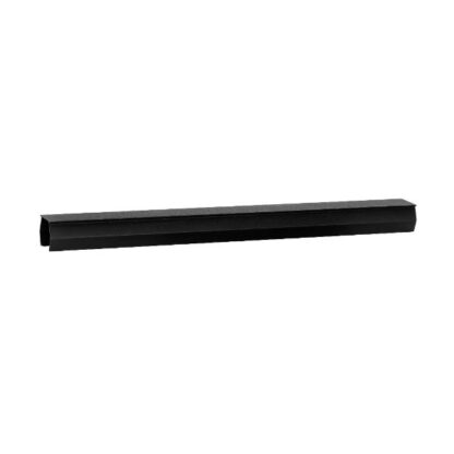 COVER για μαγνητική ράγα μαύρο PVC