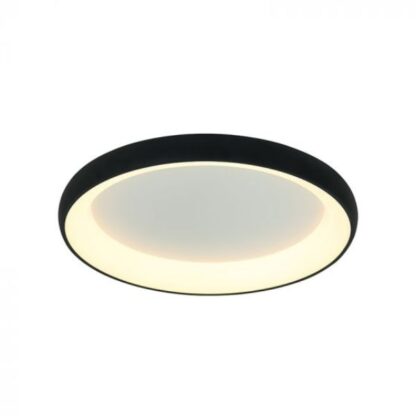 Πλαφονιέρα Led Αλουμινίου Μαύρη Ø60 2048-Dimmable