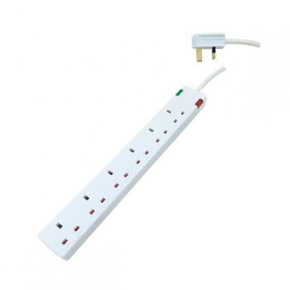 ΠΟΛΥΠΡΙΖΟ 4 ΘΕΣΕΩΝ ΑΓΓΛΙΑΣ ΜΕ ΚΑΛΩΔΙΟ 3m 3X1,25mm ΜΕ ΠΡΟΣΤΑΣΙΑ ΥΠΕΡΤΑΣΗΣ & ΠΡΟΣΤΑΣΙΑ ΕΠΑΦΩΝ