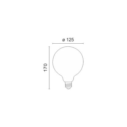 ΛΑΜΠΤΗΡAΣ E27 EDISON Dimmable 40W 2200K - Image 2