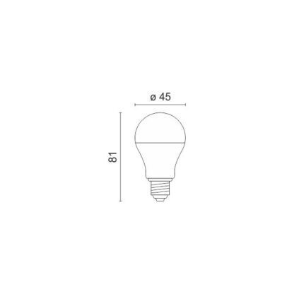 ΛΑΜΠΤΗΡAΣ LED E27 7W 3000K - Image 2