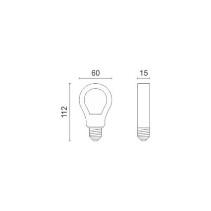 ΛΑΜΠΤΗΡAΣ LED E27 7W 6000K - Image 2