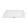 60199 Χωνευτό LED Panel 20W 2060lm 120° AC 220-240V IP20 Μ22.5 x Π22.5 x Υ1.9cm Θερμό Λευκό 2700K - 3 Χρόνια Εγγύηση - Image 4