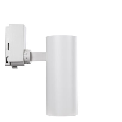 LUGANO 60808 Μονοφασικό Φωτιστικό Σποτ Ράγας LED 20W 2400lm 36° Acrylic HQ LENS AC 220-240V IP20 Φ6.5 x Υ22cm Θερμό Λευκό 2700K - EUROTRACK® System 1L+1N - Λευκό - Bridgelux Chip - TÜV Certified Driver - 5 Χρόνια Εγγύηση - Image 4