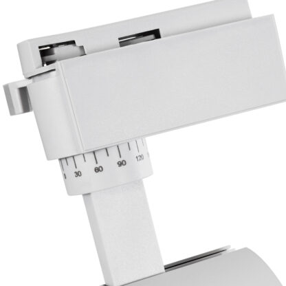 LUGANO 60813 Μονοφασικό Φωτιστικό Σποτ Ράγας LED 30W 3750lm 36° Acrylic HQ LENS AC 220-240V IP20 Φ7.5 x Υ22.7cm Φυσικό Λευκό 4500K - EUROTRACK® System 1L+1N - Λευκό - Bridgelux Chip - TÜV Certified Driver - 5 Χρόνια Εγγύηση - Image 10