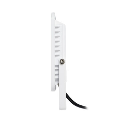 ATLAS 61421 Επαγγελματικός Προβολέας LED 50W 5750lm 120° AC 220-240V - Αδιάβροχος IP67 - Μ21 x Π3.5 x Υ16cm - Λευκό - Θερμό Λευκό 2700K - LUMILEDS Chips - TÜV Rheinland Certified - 5 Years Warranty - Image 4