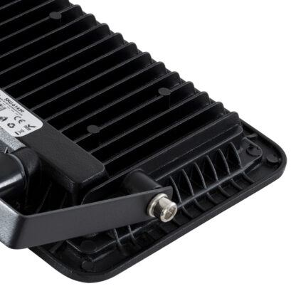 AURORA 61439 Επαγγελματικός Προβολέας LED 30W 3750lm 120° AC 220-240V με Ενσωματωμένο Ρυθμιζόμενο Αισθητήρα Κίνησης PIR - Αδιάβροχος IP67 - Μ16 x Π5 x Υ17.5cm - Μαύρο - Ψυχρό Λευκό 6000K - LUMILEDS Chips - TÜV Rheinland Certified - 3 Years Warranty - Image 8