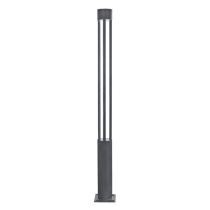 CANCUN 61509 Urban Light Φωτιστικό Πάρκου - Πλατείας - Κήπου Ύψους 2 μέτρων LED 40W 5440lm 60° AC100-240VAC IP67 IK09 - D15.5 x H200cm - Anthracite Grey - Φυσικό Λευκό 4000K - LUMILEDS - MEAN WELL DRIVER - 5 Years Warranty - Image 3
