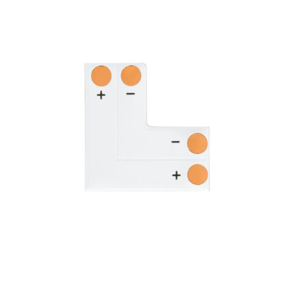 Connector L El για Όλες τις Μονόχρωμες Ταινίες LED 10-12mm M2 x Π2 x Y0.1cm - Image 2
