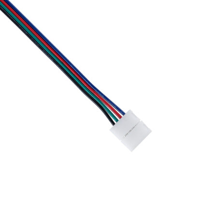 Μονός Connector Ατερμάτιστος με 15cm Καλώδιο για Όλες τις RGB Ταινίες LED 10mm - Image 3