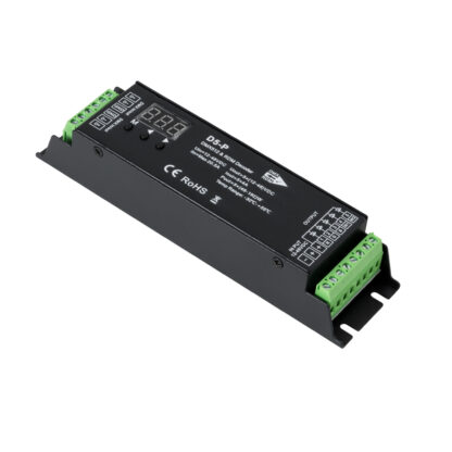 71445 D5-P SKYDANCE DC DMX & RDM Dimmer High Speed Controller / Decoder 5 Καναλιών DC 12-48V 5 x 4A 192W - Max 20.5A 960W - IP20 Μ17.5 x Π4.5 x Υ3.5cm - 5 Years Warranty - Image 2