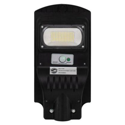 71550 Αυτόνομο Ηλιακό Φωτιστικό Δρόμου Street Light LED SMD 50W 4000lm με Ενσωματωμένη Μπαταρία Li-ion 4500mAh - Φωτοβολταϊκό Πάνελ με Αισθητήρα Ημέρας-Νύχτας PIR Αισθητήρα Κίνησης Αδιάβροχο IP65 Ψυχρό Λευκό 6000K - Image 3