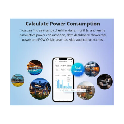SONOFF POWR316 POW ORIGIN Smart LAN & WiFi 2.4GHz Power Meter Switch AC 100-240V Max 16A - Image 13