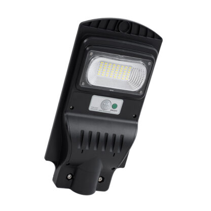 STREETA 85341 Professional LED Solar Street Light Αυτόνομο Ηλιακό Φωτιστικό Δρόμου 30W 300lm 48 x LED SMD 5730 με Ενσωματωμένο Φωτοβολταϊκό Panel 6V 6W & Επαναφορτιζόμενη Μπαταρία Li-ion 3.2V 5000mAh με Αισθητήρα Ημέρας-Νύχτας & PIR Αισθητήρα Κίνησης - Αδιάβροχο IP65 - Ψυχρό Λευκό 6000K - Μ20 x Π6 x Υ40cm - 2 Years Warranty - Image 2
