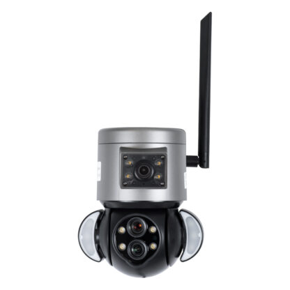 Επιτοίχια Κάμερα Πρίζας WiFi HD 1080P 350° Διπλή Κατέυθυνση Ομιλίας & Ανιχνευτή Κίνησης - Απομακρυσμένος Έλεγχος - Αδιάβροχη IP65 - Γρι Μαύρο - Μ15 x Π14.5 x Y15cm - 2 Χρόνια Εγγύηση - Image 5