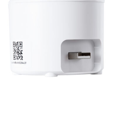 Επιτραπέζια Κάμερα WiFi HD 1080P 350° Διπλή Κατέυθυνση Ομιλίας & Ανιχνευτή Κίνησης - Απομακρυσμένος Έλεγχος Body Auto Tracking IP20 - Πορτοκαλί Λευκό - Φ8 x Υ13cm - 2 Χρόνια Εγγύηση - Image 8