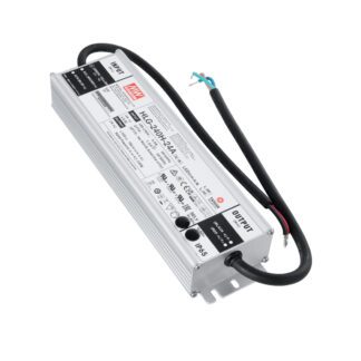 HLG-240H-24A 90793 MEANWELL Αδιάβροχο Ρυθμιζόμενο Μεταλλικό Τροφοδοτικό SELV για Προϊόντα LED 240W 10A - AC 220-240V σε DC 24V - Ρυθμιζόμενο από 22.4VDC έως 25.6VDC - Αδιάβροχο IP65 Μ24.4 x Π6.8 x Υ3.88cm - 3 Years Warranty