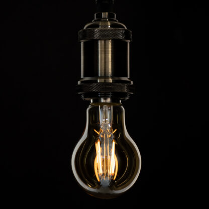 99036 LED Long Filament Bulb E27 A60 Globe 6W 550lm 360° AC 220-240V IP20 D6 x H10.5cm Ultra Θερμό Λευκό 2200K με Μελί Γυαλί - Dimmable - 3 Years Warranty - Image 5