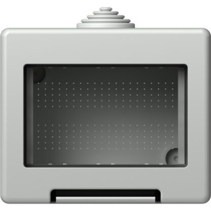 ΕΠΙΦΑΝΕΙΑΚΟ ΚΟΥΤΙ CUBO IP55 3M ΟΠΑΚ ΓΚΡΙ - Image 3
