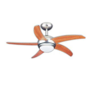 Ανεμιστήρας Οροφής PRCF-80285 Primo 44'' 110εκ. Με Τηλεχειριστήριο 1 Φως Και 5 Φτερά Κερασί
